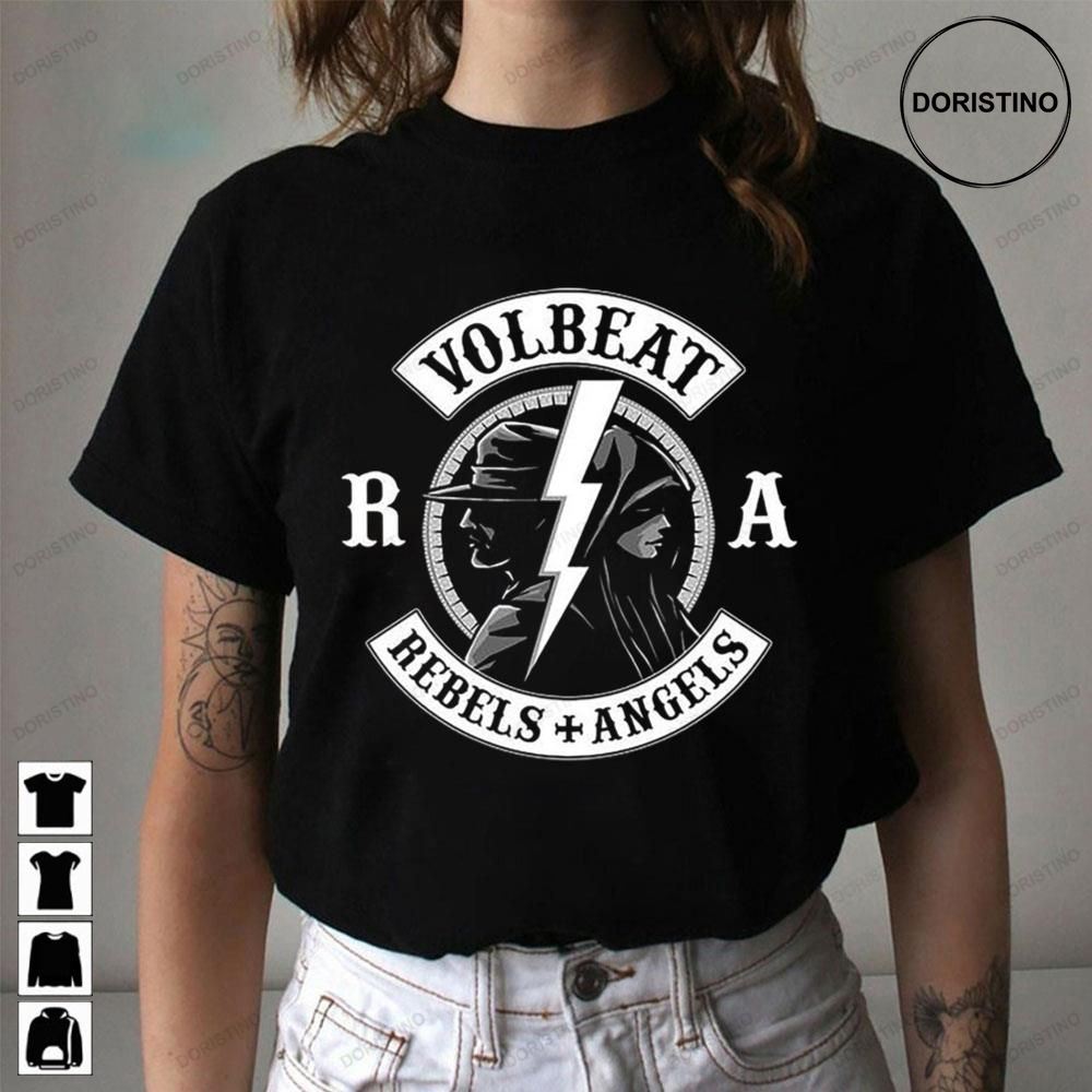 Volbeat Band Rebels Angels Limited Edition T-shirts